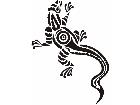  Lizards Tribalized 0 4 5 Decal