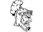  Mascots Trojan 0 6 5 X C C Decal