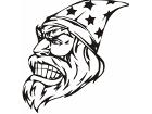  Mascots Wizard 0 3 9 X C C Decal