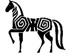  Maya Glyph Horse 1 4 3 V A 1 Decal