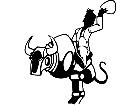  Mechanical Bull Decal