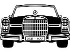  Mercedes Car 1 8 8 V A 1 Decal