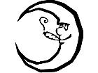  Moon Smoker Decal