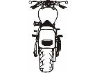  Motorcycle Rear M M 1 Decal