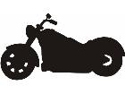  Motorcycle Silhouette M M 1 Decal