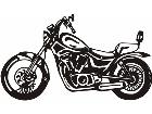  Motorcycle Standard M M 1 Decal