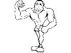  Muscle Man 0 6 0 V A 1 Decal