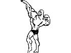  Muscle Man Decal