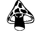 Mushroom Man Grouch Decal