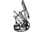  Music Bagpipes 1 7 1 V A 1 Decal
