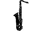  Music Saxophone 1 7 1 V A 1 Decal