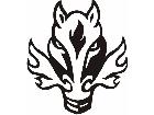  Mustang Horse Flare Decal