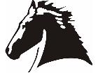  Mustang Horse Head Decal