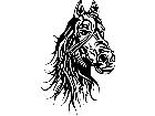  Mustang Horse Head Design M B 1 Decal