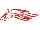  Mustang Horse Tribal 0 3 A F 1 Decal