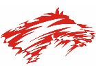  Mustang Horse Tribal 0 4 A F 1 Decal