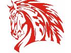  Mustang Horse Tribal 0 7 A F 1 Decal
