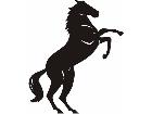  Mustang Horse Up Decal