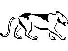  Native American Mountain Lion 1 7 8 V A 1 Decal