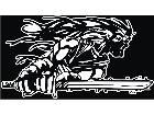  Ninja With Sword Decal