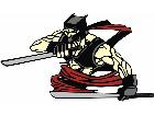  Ninja With Swords G D 1 Decal