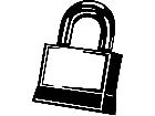  Padlock P A 1 Decal
