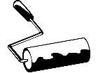  Paint Roller 1 4 8 V A 1 Decal