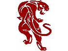  Panther Look Back Decal
