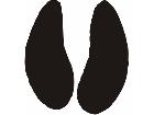  Paw Prints 0 7 Decal