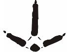  Paw Prints 1 5 Decal
