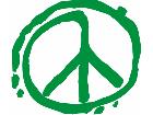  Peace Paint Decal