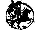  Pegasus Circle Decal