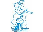  Pelican Post Decal