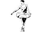  People Ballet Dancer 0 1 T G P A 1 Decal