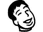  People Child Head 0 3 M G P A 1 Decal