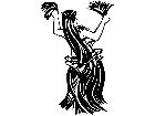  People Hawaiian Dancer 1 8 1 V A 1 Decal