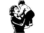  People Motherand Child D R P A 1 Decal