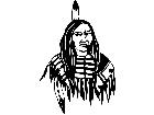  People Native American Indian 1 8 1 V A 1 Decal