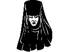 People Russian Nun 1 8 1 V A 1 Decal
