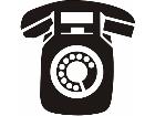  Phones Faxes 1 1 Decal
