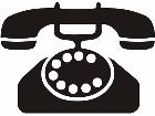  Phones Faxes 1 2 Decal