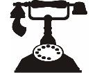  Phones Faxes 1 3 Decal