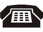  Phones Faxes 1 4 Decal