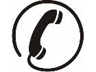  Phones Faxes 1 8 Decal