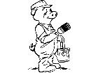  Pig Painting 0 4 4 V A 1 Decal