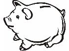  Piggy Bank P A 1 Decal