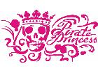  Pirate Princess Decal