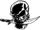  Pirate Skull Sword M B 1 Decal
