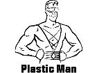  Plastic Man Decal