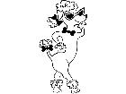  Poodle Flirt 0 4 5 V A 1 Decal